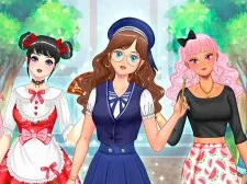 Kawaii High School Teacher Dress Up